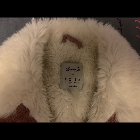 Blush Pink Corduroy Jacket - Picture 3 of 5